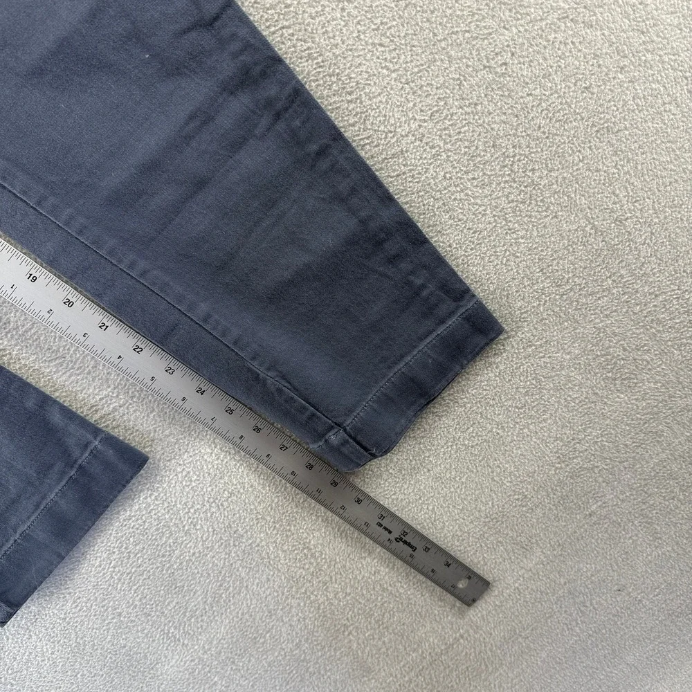 J.Crew Pants Mens 31x30 Blue Chino Flex Slim Fit Casual Cotton Blend H3167 Golf